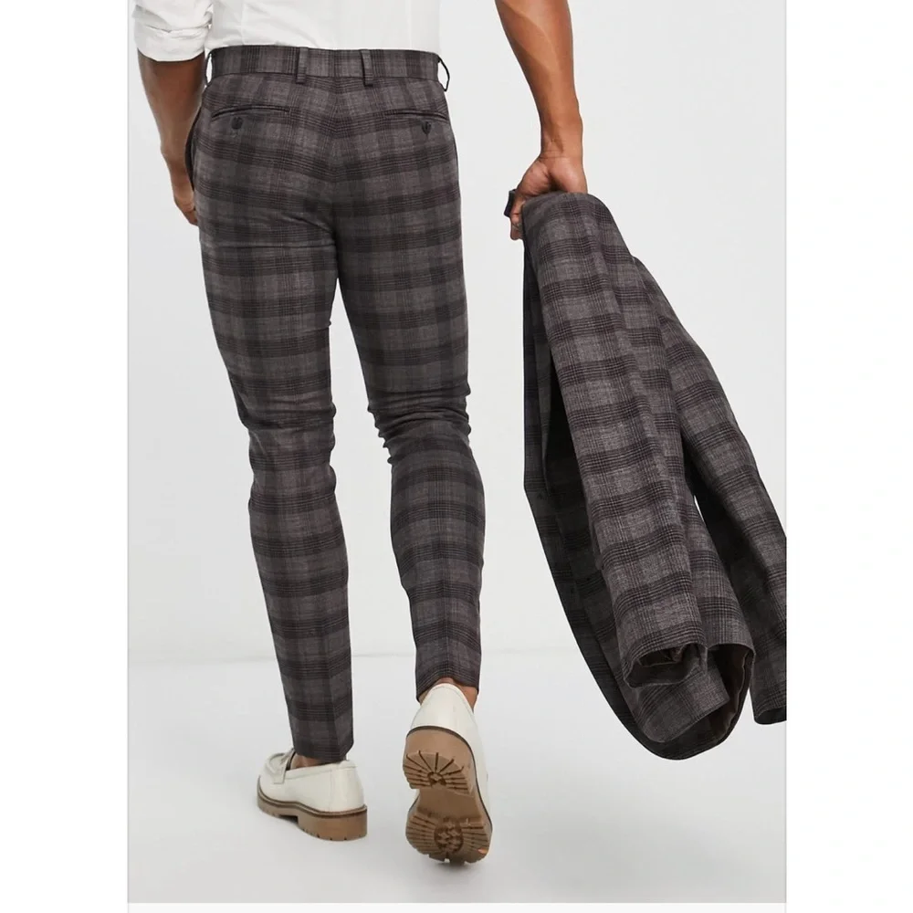 Topshop Plaid Pants